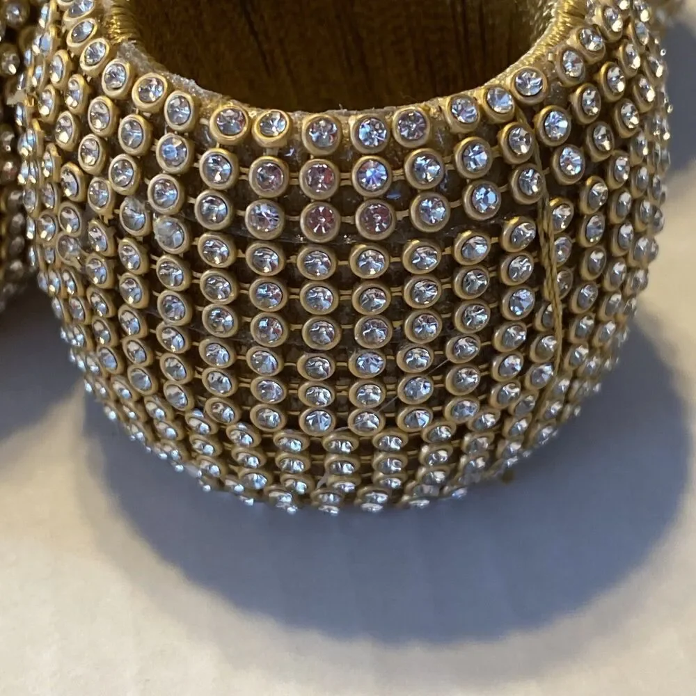 Gold Napkin Rings Set Of 10 Jeweled Napkin Holders Round Napkin Rings Fancy